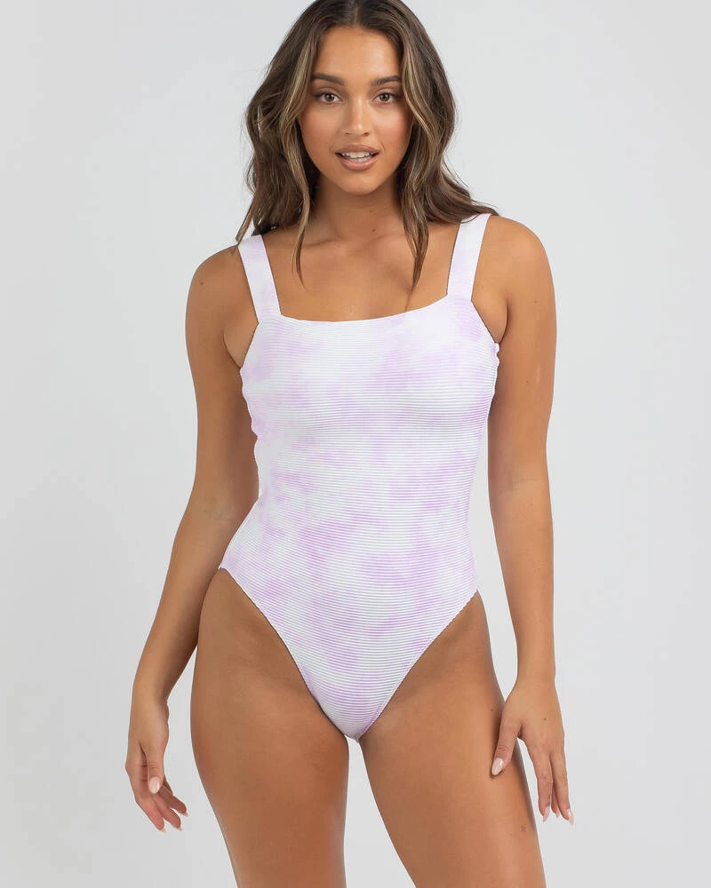Flash Sale 😀 Kaiami Haze One Piece 🩱 Swimsuit White/lilac ❤️ 1 Flash Sale 😀 Kaiami Haze One Piece 🩱 Swimsuit White/lilac ❤️