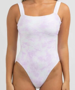 Flash Sale 😀 Kaiami Haze One Piece 🩱 Swimsuit White/lilac ❤️ 7 Flash Sale 😀 Kaiami Haze One Piece 🩱 Swimsuit White/lilac ❤️ -Hot Sale Citybeach Store 20317071 01 RT XL