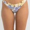 Cheap 🎁 Billabong Hula Moon Classic 👙 Bikini Bottom White 🛒