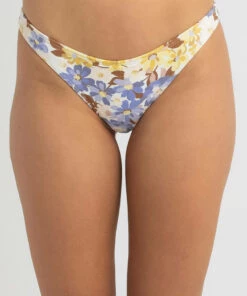 Cheap ๐ Billabong Hula Moon Classic ๐ Bikini Bottom White ๐