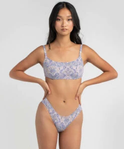 New 🔥 Billabong Wilderness Mia DD Bra 👙 Bikini Top Multi ✔️ -Hot Sale Citybeach Store 20317206 01 LT XL