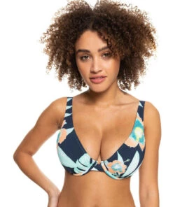 Top 10 😀 Roxy PT Beach Classics Underwire Bra 👙 Bikini Top Mood Indigo Ventura 🎉