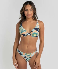 Top 10 😀 Roxy PT Beach Classics Underwire Bra 👙 Bikini Top Mood Indigo Ventura 🎉 -Hot Sale Citybeach Store 20317401 01 LT XL