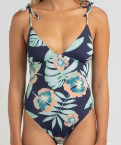 Top 10 🎁 Roxy PT Beach Classics One Piece 🩱 Swimsuit Mood Indigo Ventura ⭐