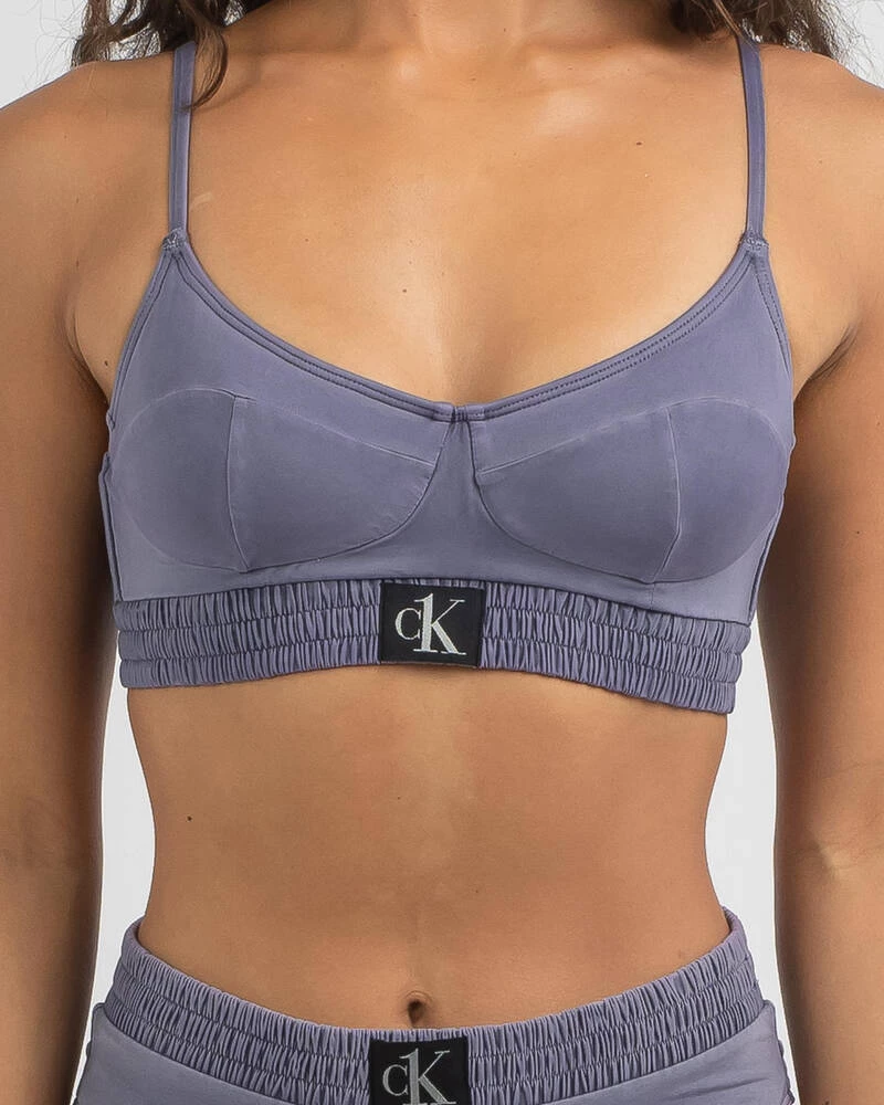 Deals ๐งจ Calvin Klein Authentic Demi Bralette ๐ Bikini Top Washed Indigo ๐งจ 4 Deals ๐งจ Calvin Klein Authentic Demi Bralette ๐ Bikini Top Washed Indigo ๐งจ - Image 4