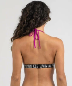 Hot Sale 🔔 Calvin Klein Intense Power Triangle 👙 Bikini Top ☀️ Summer Fuchsia 🎉 -Hot Sale Citybeach Store 20317690 01 LT XL