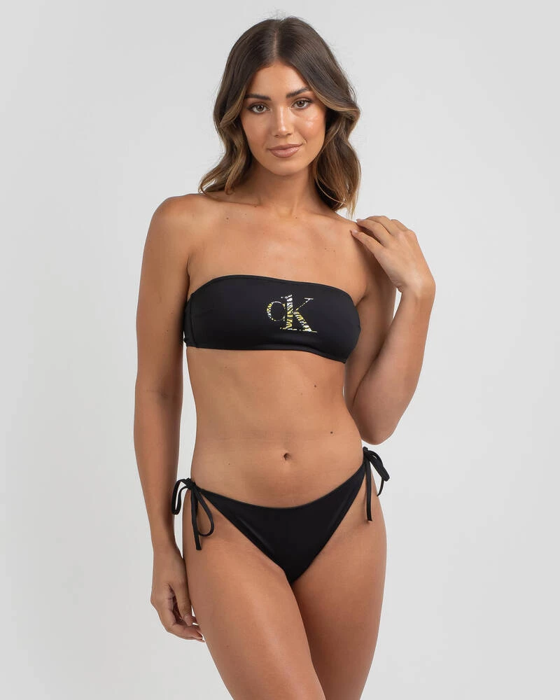 Buy ๐ Calvin Klein Ck One Bandeau ๐ Bikini Top Pvh Black ๐ 5 Buy ๐ Calvin Klein Ck One Bandeau ๐ Bikini Top Pvh Black ๐ - Image 5