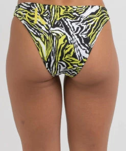 Flash Sale 💯 Calvin Klein Ck One High Cut 👙 Bikini Bottom Tangled Tiger Direct 🔔 -Hot Sale Citybeach Store 20317706 02 LT XL