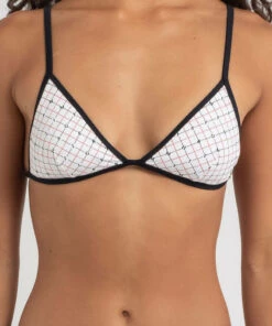 Flash Sale 🥰 Tommy Hilfiger Hilfiger Aop Triangle 👙 Bikini Top Hilfiger Argyle Aop ✨ -Hot Sale Citybeach Store 20317713 01 RT XL