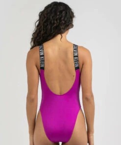 Best Sale 🎉 Calvin Klein Intense Power Scoop One Piece 🩱 Swimsuit ☀️ Summer Fuchsia 🎉 -Hot Sale Citybeach Store 20317737 01 LT XL