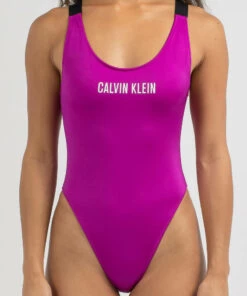 Best Sale 🎉 Calvin Klein Intense Power Scoop One Piece 🩱 Swimsuit ☀️ Summer Fuchsia 🎉 -Hot Sale Citybeach Store 20317737 01 RT XL
