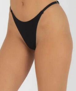 Flash Sale 💯 Kaiami Sitges G-String 👙 Bikini Bottom Black ⌛ -Hot Sale Citybeach Store 20317973 01 TP XL