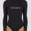 Brand new 🎉 Topanga Signature Long Sleeve Surfsuit Black ⭐