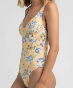 Cheapest 🤩 Rhythm Oia Bloom One Piece 🩱 Swimsuit Butter 🔔 8 Cheapest 🤩 Rhythm Oia Bloom One Piece 🩱 Swimsuit Butter 🔔 -Hot Sale Citybeach Store 20318636 01 RT XL