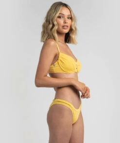 Best Sale 🎉 Rhythm Split Side Itsy 👙 Bikini Bottom Honeycomb 😀 -Hot Sale Citybeach Store 20318652 01 LT XL