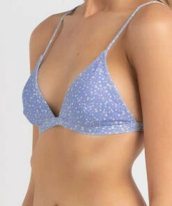 Cheap 👏 Rhythm Pebble Bralette 👙 Bikini Top Whisper Blue 😍 -Hot Sale Citybeach Store 20318767 01 RT XL