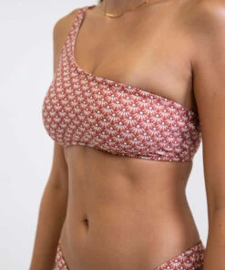 Brand new 😀 Rhythm Siren Asymmetric 👙 Bikini Top Earth 🔔 -Hot Sale Citybeach Store 20318784 01 LT XL