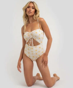 Flash Sale 🔔 Billabong Daisy Chain ☀️ Summer Bandeau One Piece White 😀 7 Flash Sale 🔔 Billabong Daisy Chain ☀️ Summer Bandeau One Piece White 😀 -Hot Sale Citybeach Store 20318930 01 LT XL