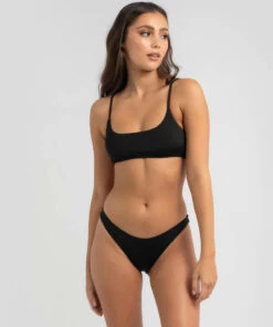 Cheapest 🎁 Billabong Sol Searcher Hike 👙 Bikini Bottom Black 🌟 -Hot Sale Citybeach Store 20318971 01 LT XL