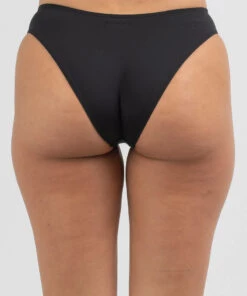 Deals ❤️ Billabong Sol Searcher Bondi 👙 Bikini Bottom Black ✔️ -Hot Sale Citybeach Store 20318979 01 LT XL