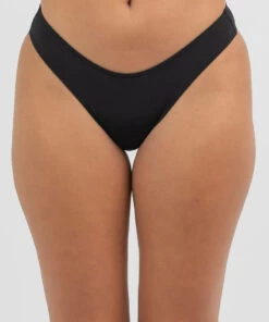 Deals ❤️ Billabong Sol Searcher Bondi 👙 Bikini Bottom Black ✔️ -Hot Sale Citybeach Store 20318979 01 RT XL