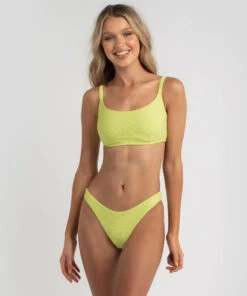 Best deal 😍 Billabong Tanlines Mia DD Bralette 👙 Bikini Top Lime ❤️