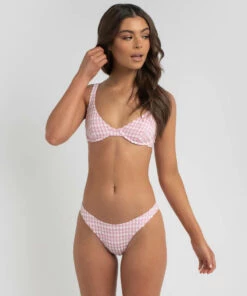 Hot Sale ✨ Billabong Wave Check Bra 👙 Bikini Top Bubble Gum ❤️ 6 Hot Sale ✨ Billabong Wave Check Bra 👙 Bikini Top Bubble Gum ❤️ -Hot Sale Citybeach Store 20319110 01 LT XL