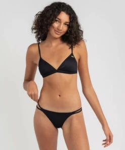 Budget 🛒 Roxy Mind Of Freedom Cheeky 👙 Bikini Bottom Anthracite ⭐ -Hot Sale Citybeach Store 20319480 02 LT XL