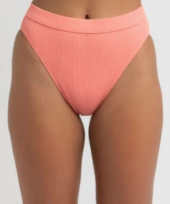 Discount 🔥 Roxy Mind Of Freedom High Waist 👙 Bikini Bottom Shell Pink 😍 7 Discount 🔥 Roxy Mind Of Freedom High Waist 👙 Bikini Bottom Shell Pink 😍 -Hot Sale Citybeach Store 20319483 01 RT XL
