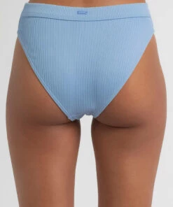 Flash Sale ⭐ Roxy Mind Of Freedom High Waist 👙 Bikini Bottom Placid Blue 👍 -Hot Sale Citybeach Store 20319483 02 LT XL