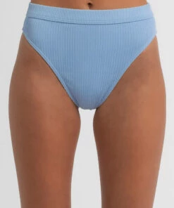 Flash Sale ⭐ Roxy Mind Of Freedom High Waist 👙 Bikini Bottom Placid Blue 👍 -Hot Sale Citybeach Store 20319483 02 RT XL