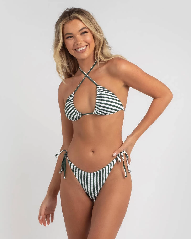 Brand new ๐ Kaiami Avoca Triangle ๐ Bikini Top White / Green ๐ 5 Brand new ๐ Kaiami Avoca Triangle ๐ Bikini Top White / Green ๐ - Image 5