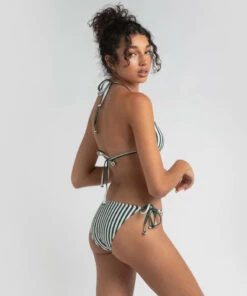 Flash Sale ✨ Kaiami Avoca Classic 👙 Bikini Bottom White / Green 💯