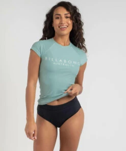 Outlet 👍 Billabong Serenity Cap Sleeve Rash Vest Blue Haze 👏 6 Outlet 👍 Billabong Serenity Cap Sleeve Rash Vest Blue Haze 👏 -Hot Sale Citybeach Store 20320906 02 LT XL