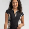Cheap 🎁 Billabong Tropicool Short Sleeve Rash Vest Black 🔥