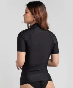 Cheapest 😉 Billabong Sunset Palms Short Sleeve Rash Vest Black 🔔 -Hot Sale Citybeach Store 20320914 01 LT XL