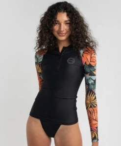 Flash Sale 👍 Billabong Somedaze Long Sleeve Rash Vest Black 🔥