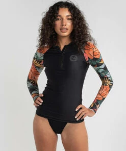 Flash Sale 👍 Billabong Somedaze Long Sleeve Rash Vest Black 🔥 -Hot Sale Citybeach Store 20321075 01 LT XL