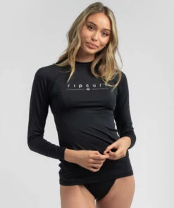 Top 10 🔔 Rip Curl Golden Rays Long Sleeve Rash Vest Black ✔️