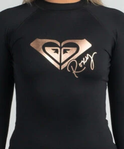 Promo ✔️ Roxy Heart Belongs Long Sleeve Rash Vest Anthracite ✔️ -Hot Sale Citybeach Store 20321135 03 RT XL