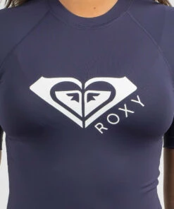 Best deal 🔥 Roxy Beach Story Short Sleeve Rash Vest Mood Indigo ❤️ -Hot Sale Citybeach Store 20322390 04 RT XL