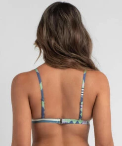 Deals ⌛ Quiksilver Classic Bralette 👙 Bikini Top Orchid Collage 🧨 -Hot Sale Citybeach Store 20322421 01 LT XL