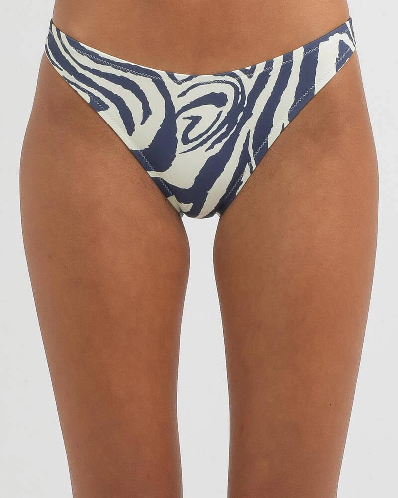 Promo ๐ Quiksilver Zebradelia High Cut ๐ Bikini Bottom Dark Denim Zebradelia ๐ 4 Promo ๐ Quiksilver Zebradelia High Cut ๐ Bikini Bottom Dark Denim Zebradelia ๐ - Image 4
