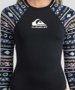 Discount 🔥 Quiksilver Classics Long Sleeve Surfsuit Black Heritage Stripe 😀 -Hot Sale Citybeach Store 20322504 02 RT XL