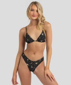 Promo 😉 Rusty Georgie Classic 👙 Bikini Bottom Black 🎉 -Hot Sale Citybeach Store 20322535 01 LT XL