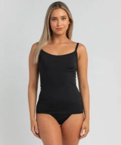 Discount 🌟 Billabong Sol Searcher DD Tankini Top Black 🌟