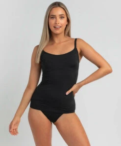 Discount 🌟 Billabong Sol Searcher DD Tankini Top Black 🌟 -Hot Sale Citybeach Store 20322552 01 LT XL