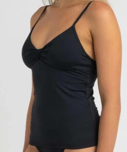 Outlet ⌛ Roxy SD Beach Classics Tankini Top Anthracite ⌛ -Hot Sale Citybeach Store 20322556 01 RT XL