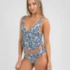 New 😀 Rip Curl Drifter Tankini Top Navy ⌛
