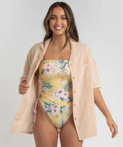 Best Sale 👏 Billabong Beach Bound Beach Cover Soft Pink 👍